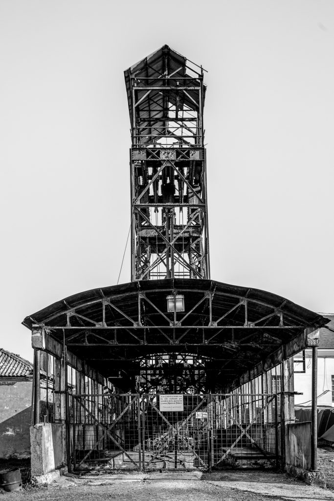Parque de la minería del Pozo Julia. Fabero. León. 2017