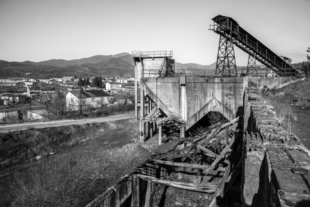 Parque de la minería del Pozo Julia. Fabero. León. 2017