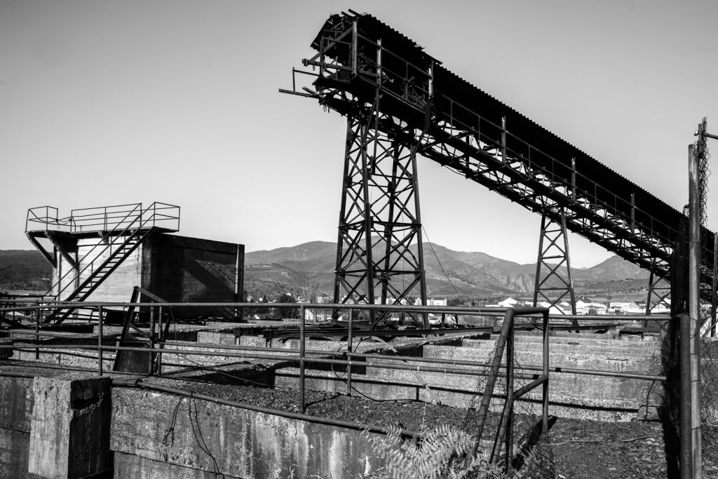 Parque de la minería del Pozo Julia. Fabero. León. 2017