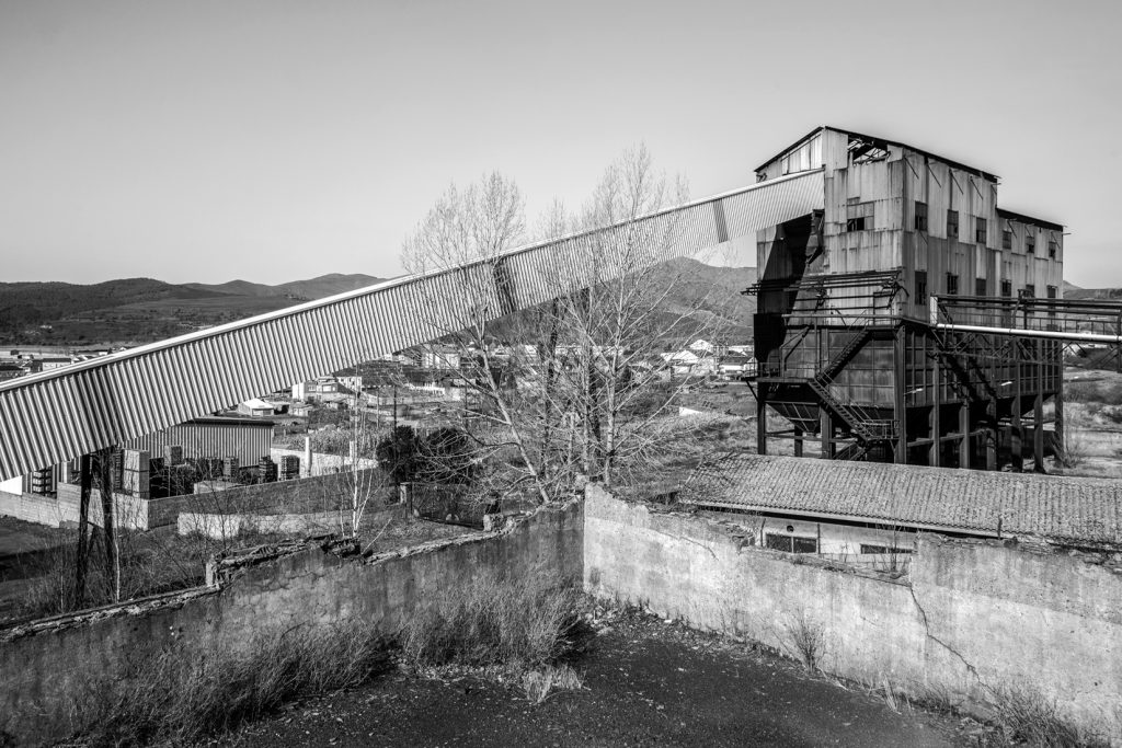 Parque de la minería del Pozo Julia. Fabero. León. 2017