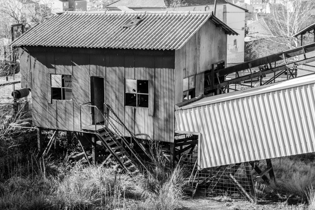 Parque de la minería del Pozo Julia. Fabero. León. 2017