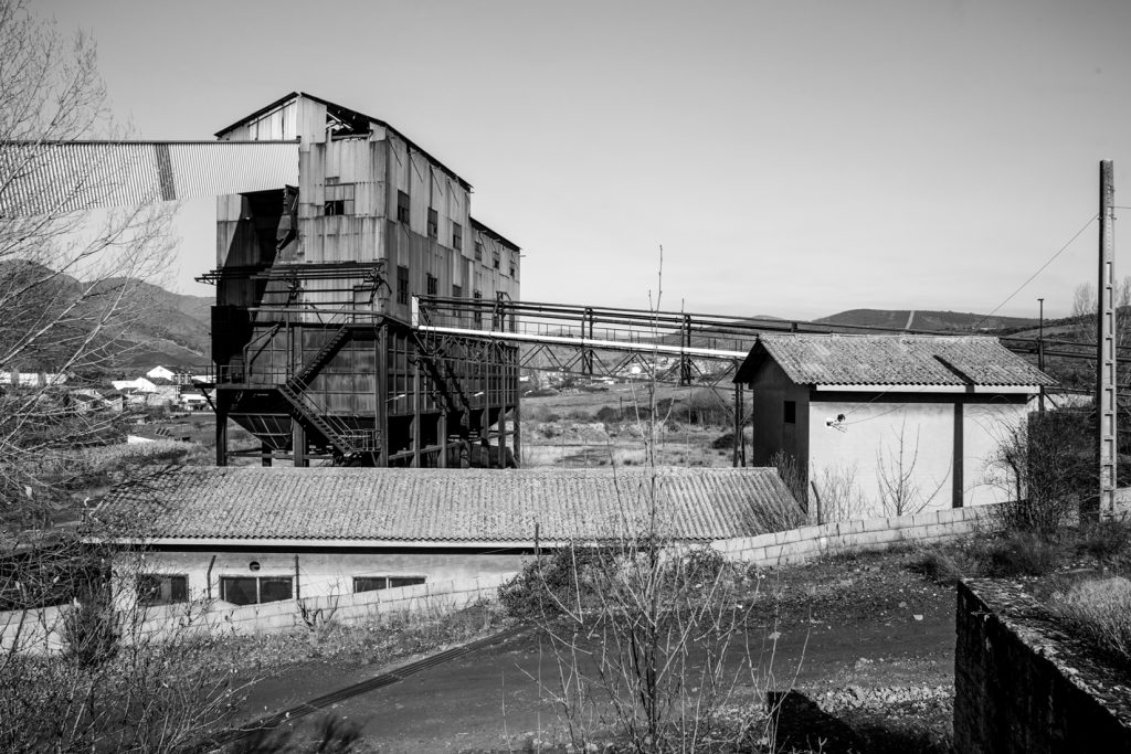 Parque de la minería del Pozo Julia. Fabero. León. 2017