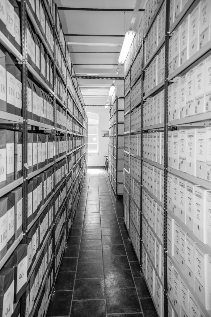 Fondos documentales del Archivo Histórico de Hunosa. Pozo Fondón. Langreo. Asturias. 2017