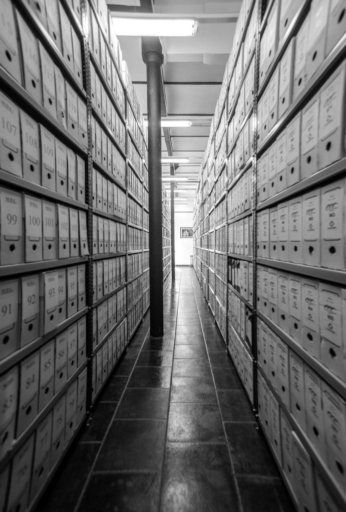 Fondos documentales del Archivo Histórico de Hunosa. Pozo Fondón. Langreo. Asturias. 2017