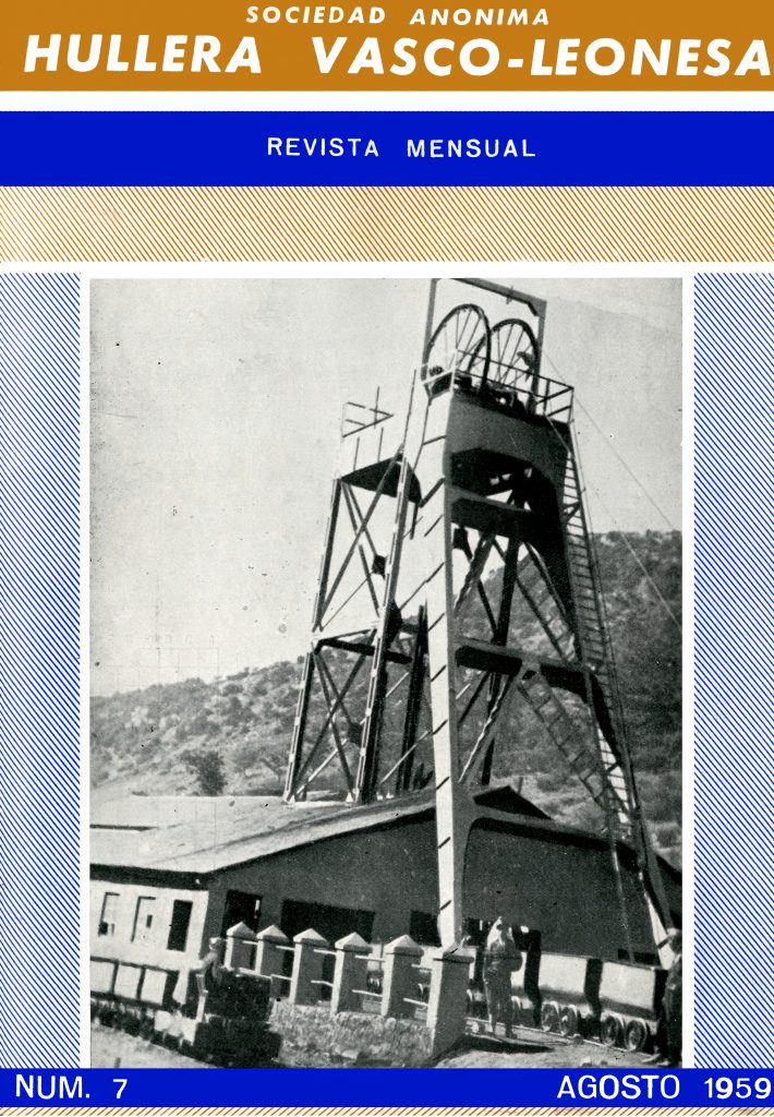 Revista Hornaguera, Nº 7, Agosto de 1959, de Hullera Vasco-Leonesa. 16 Paginas. PDF
