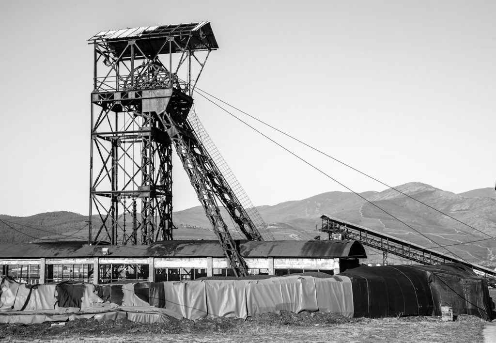 Parque de la minería del Pozo Julia. Fabero. León. 2017