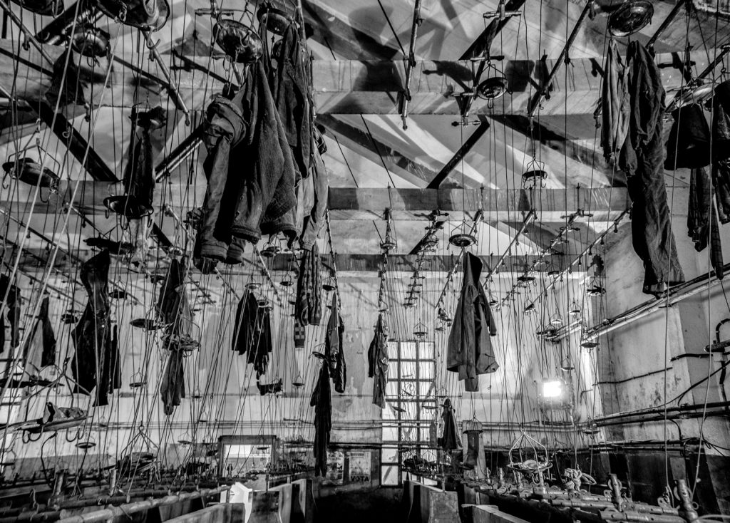 Casa de aseos del Pozo Julia. Fabero. León. 2017