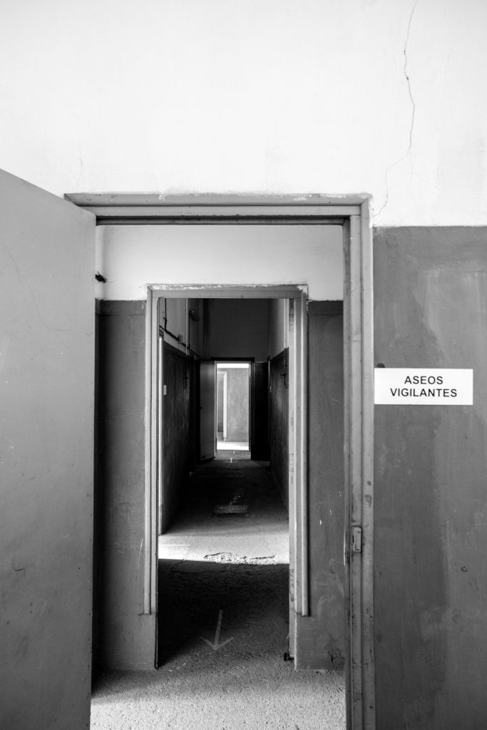 Casa de aseos del Pozo Julia. Fabero. León. 2017