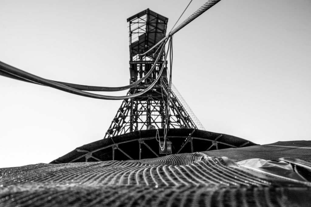 Parque de la minería del Pozo Julia. Fabero. León. 2017