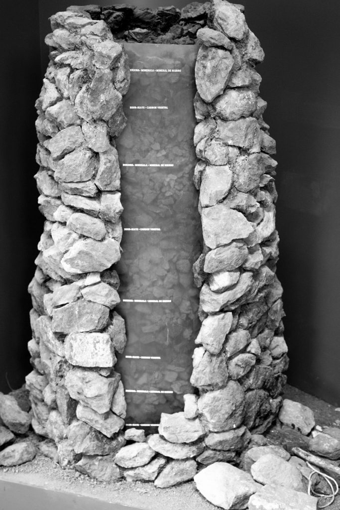 Material expuesto en el Museo de la Minería del País Vasco. Gallarta, Bizkaia. 2017