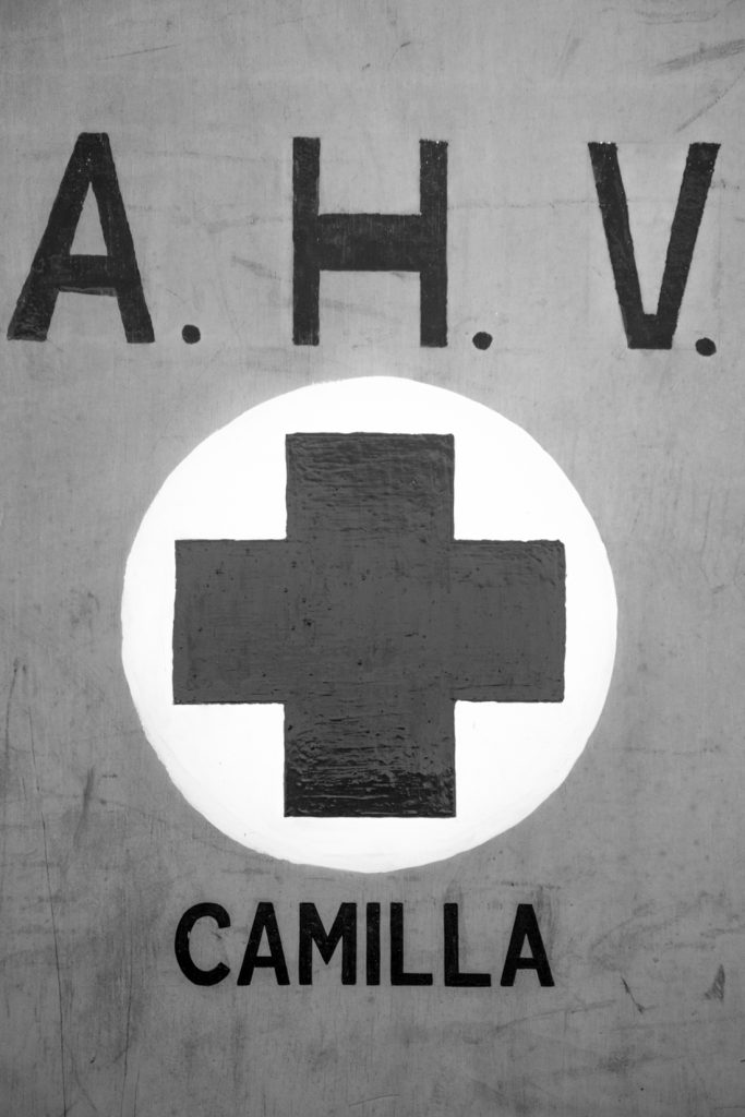 Material sanitario expuesto en el Museo de la Minería del País Vasco. Gallarta, Bizkaia. 2017