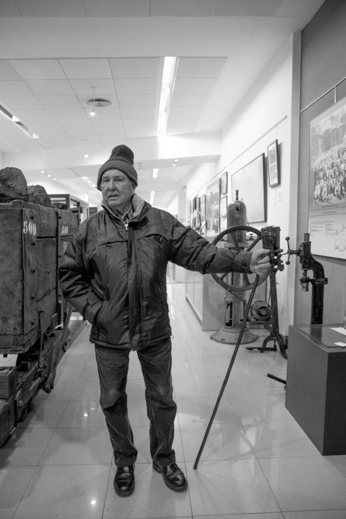 Carmelo Uriarte Olano, impulsor del Museo de la Minería de Gallarta. Bizkaia. 2016