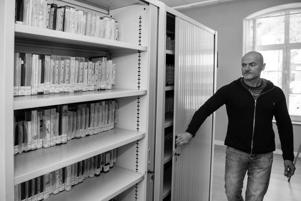 Mediateca del Archivo Histórico de Hunosa. Pozo Fondón. Langreo. Asturias. 2017