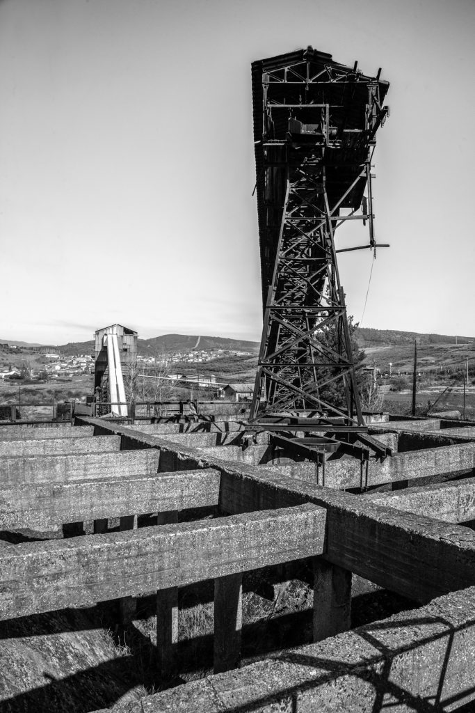 Parque de la minería del Pozo Julia. Fabero. León. 2017