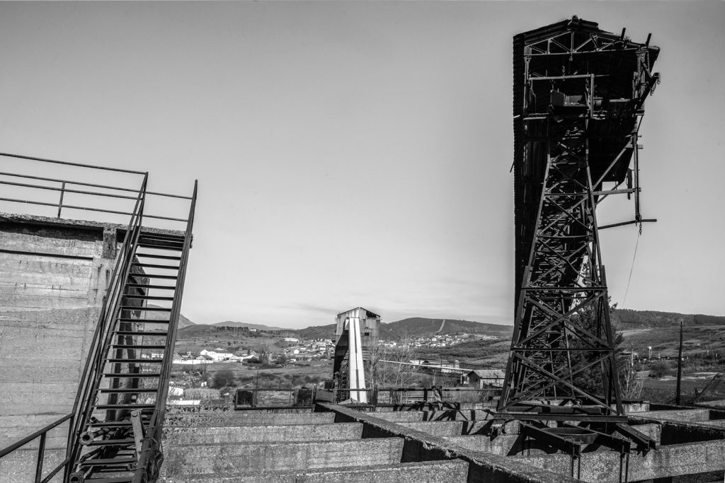 Parque de la minería del Pozo Julia. Fabero. León. 2017