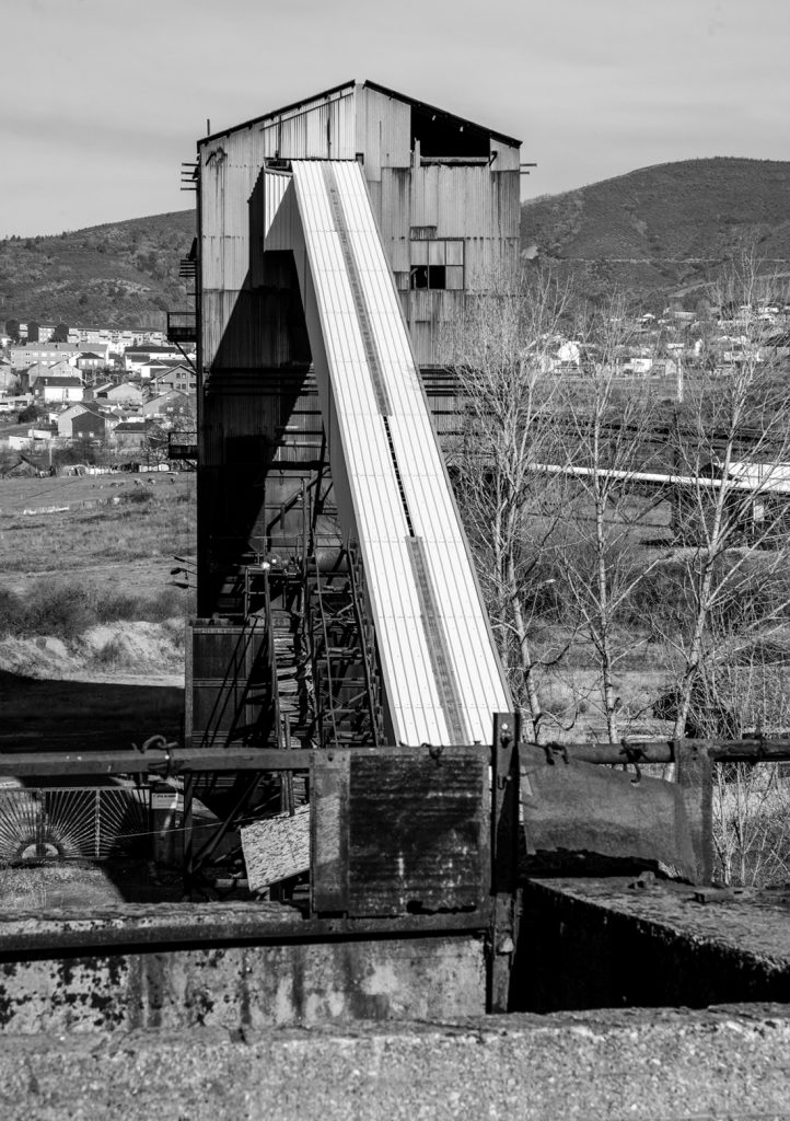 Parque de la minería del Pozo Julia. Fabero. León. 2017