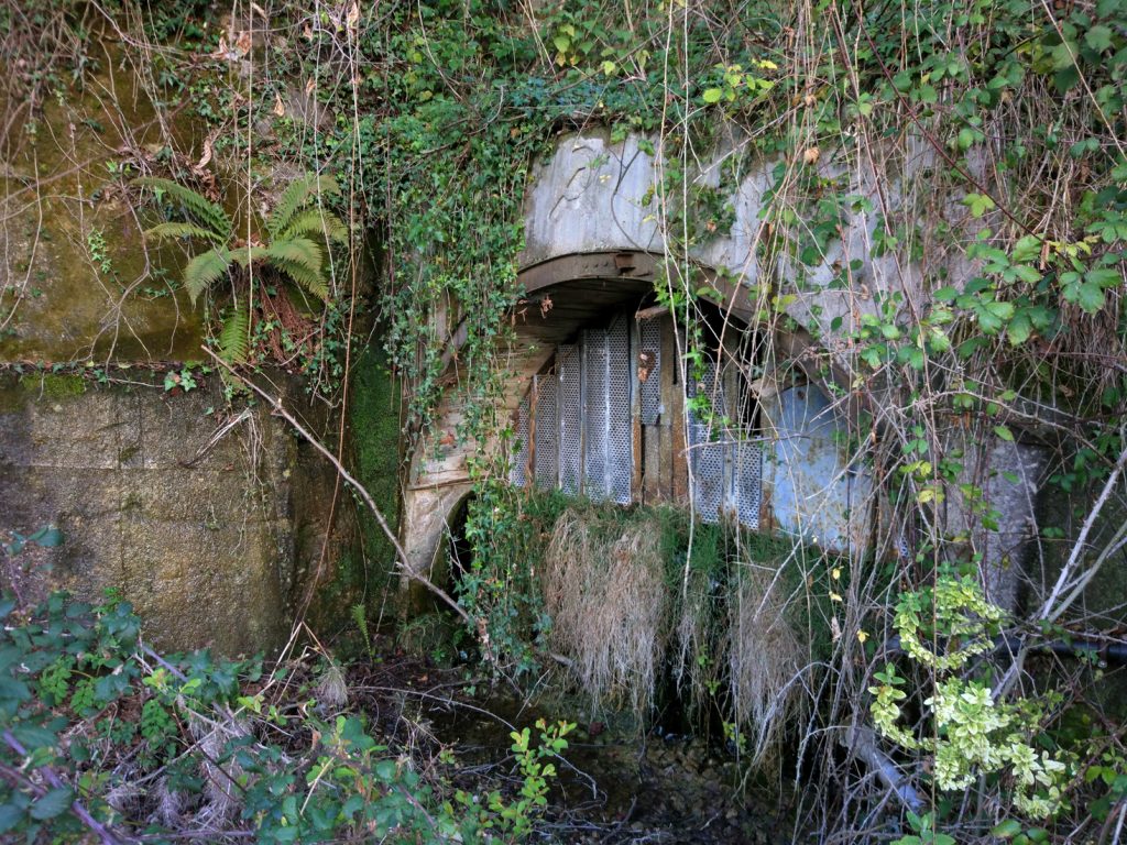 Bocamina del décimo piso de la Mina San Víctor. La Cabana. Mieres. Asturias. 2017