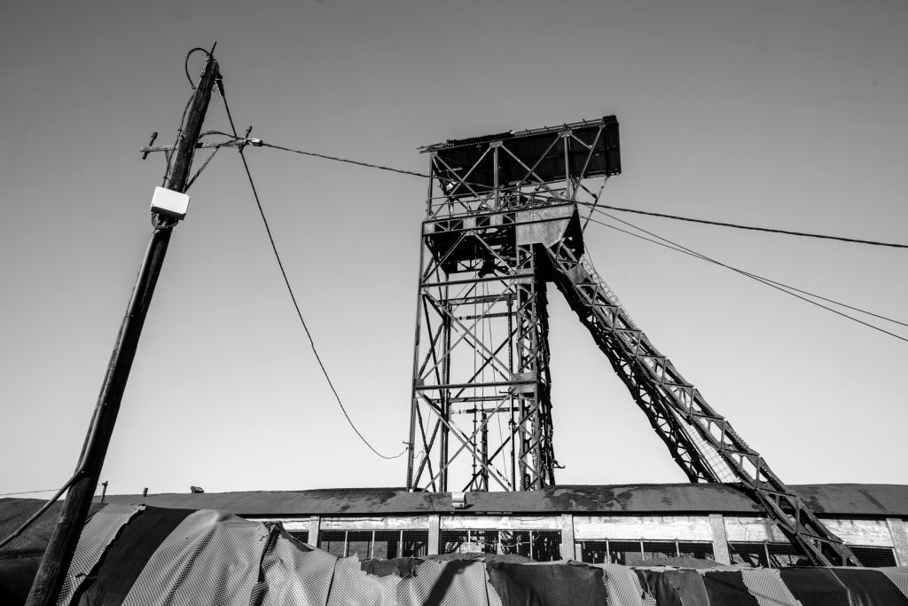 Parque de la minería del Pozo Julia. Fabero. León. 2017