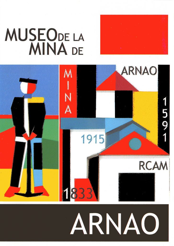 Folleto del Museo de la Mina de Arnao. Castrillón, Asturias