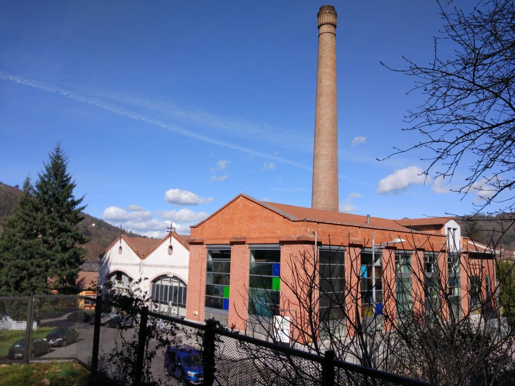 Antigua central termoeléctrica de Mina Mariana. Mieres. Asturias. 2017