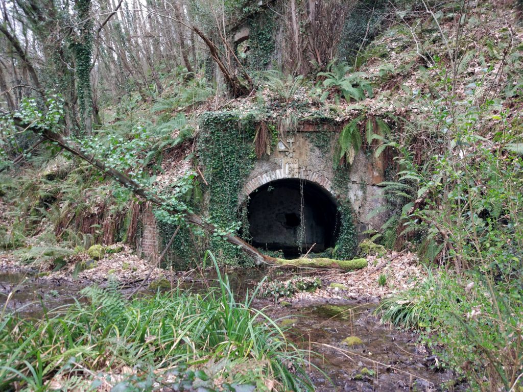 Bocamina del primer piso de Mina Mariana. Mieres. Asturias. 2017