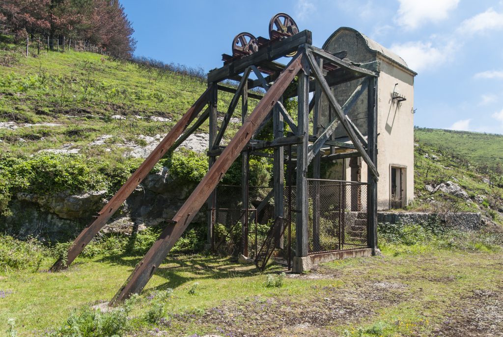 Pozo Lacuerre, del Grupo Minero La Florida. Herrerías, Cantabria. 2017