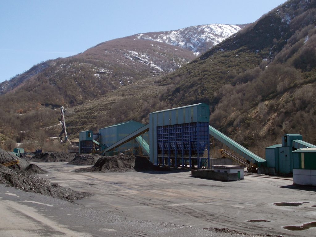 Lavadero de la MSP, Villablino, León. 2012