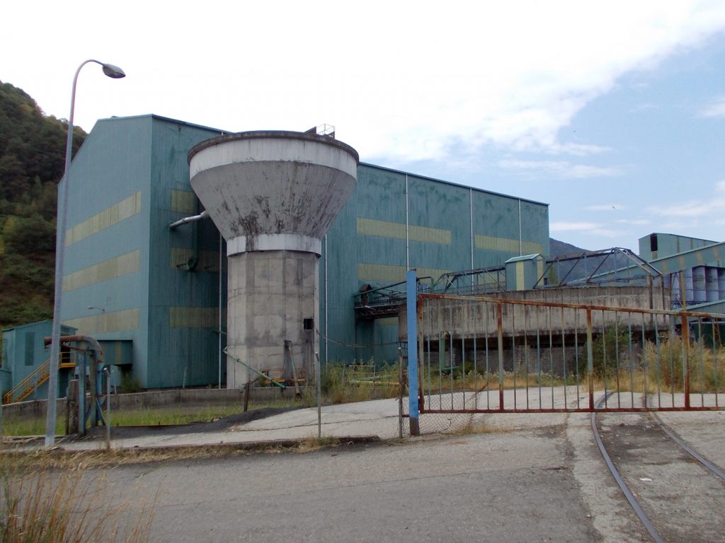 Lavadero de la MSP, Villablino, León. 2016