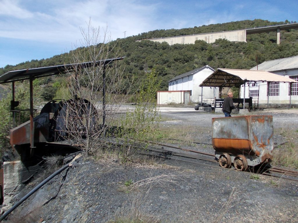 Basculador de estériles del Pozo Malabá. Torre del Bierzo. León. 2017