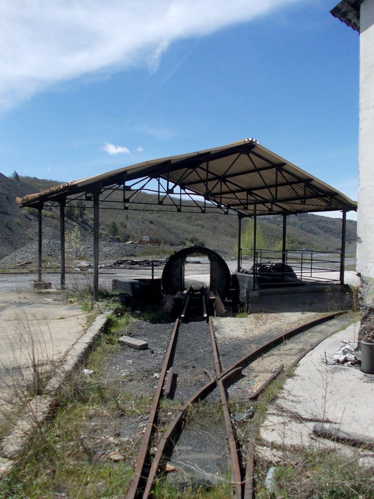 Basculador de carbones del Pozo Malabá. Torre del Bierzo. León. 2017