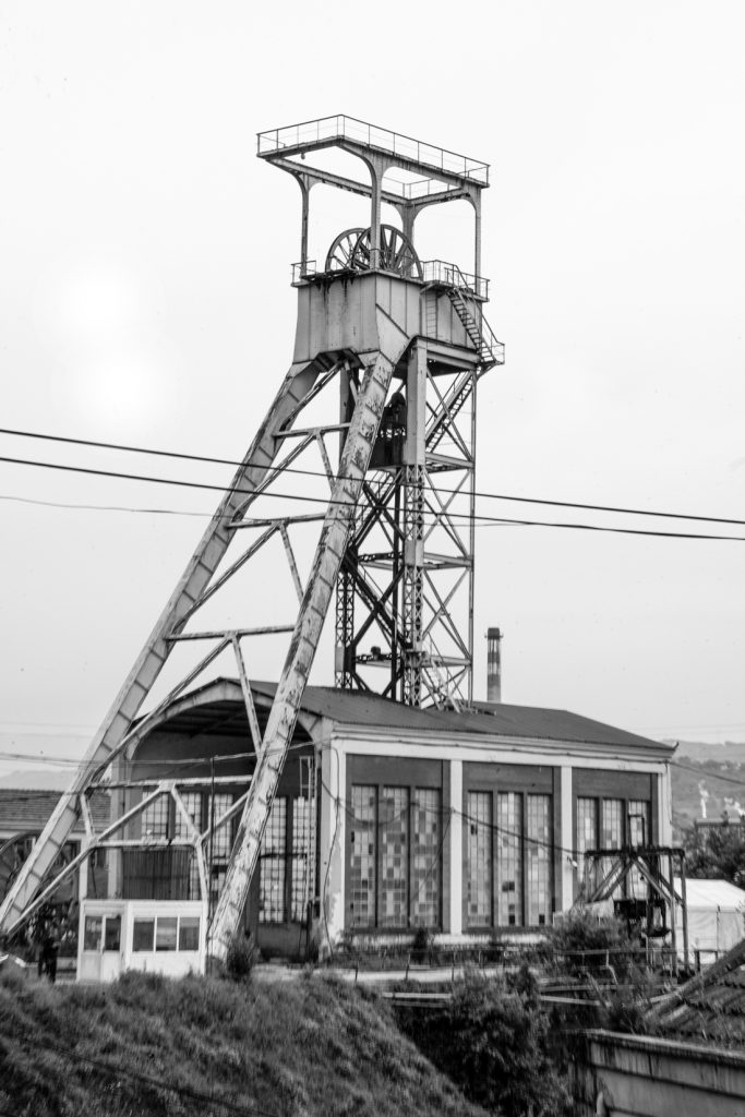 Instalaciones abandonadas del Pozo Candín. Langreo. Asturias. 2017