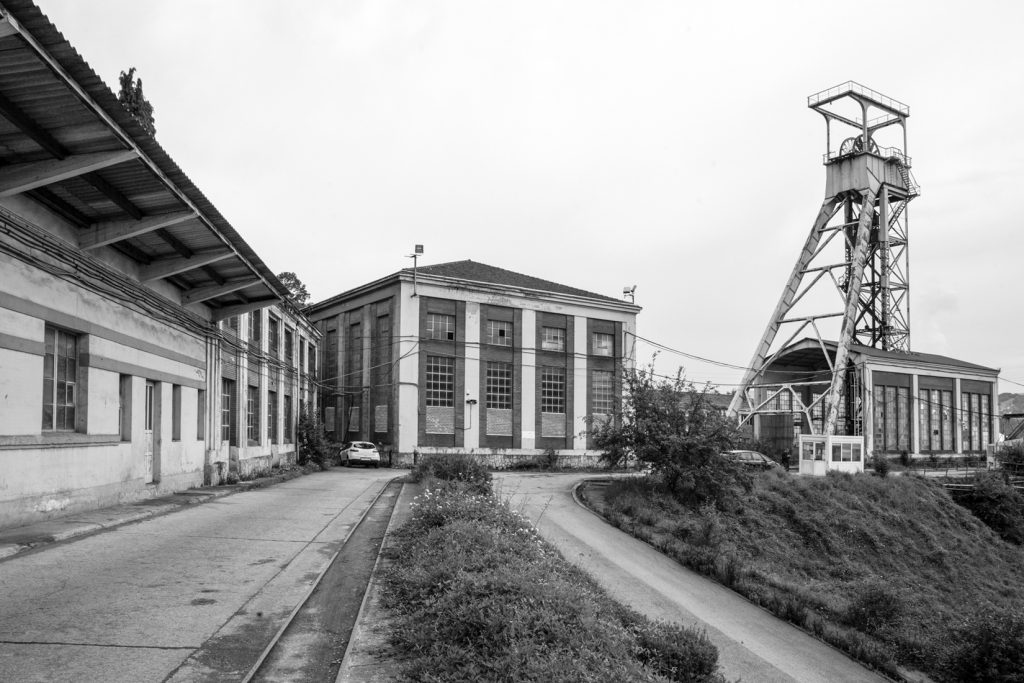 Instalaciones abandonadas del Pozo Candín. Langreo. Asturias. 2017