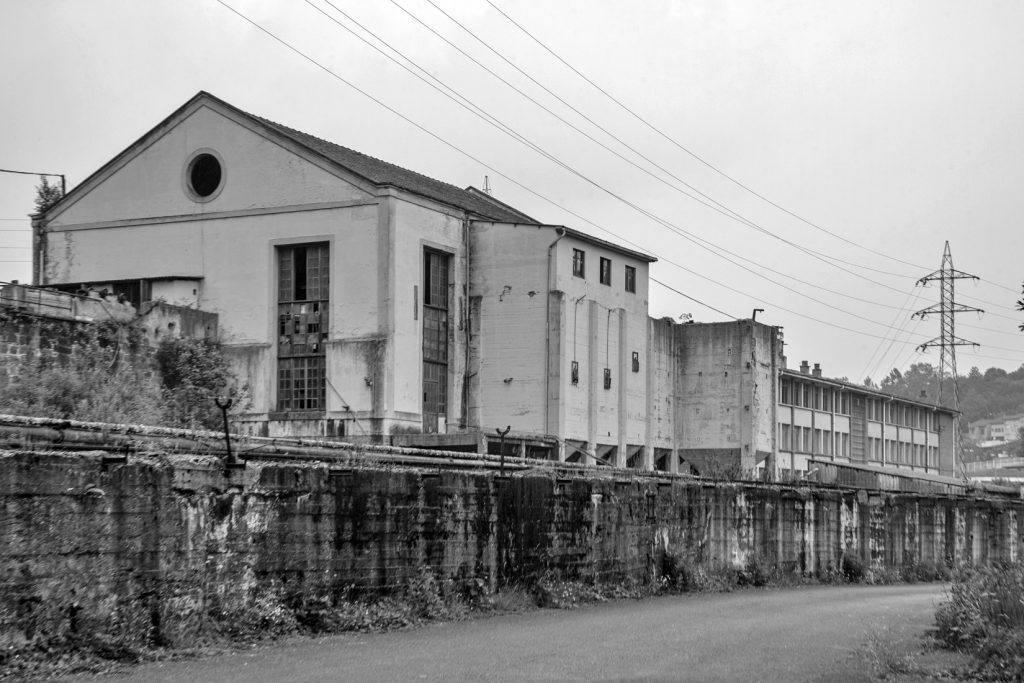 Instalaciones abandonadas del Pozo Candín. Langreo. Asturias. 2017
