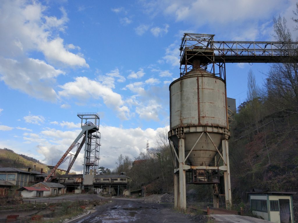 Pozu San Inocencio. Minas de Figaredo. Valle de Turón. Mieres. Asturias. 2017