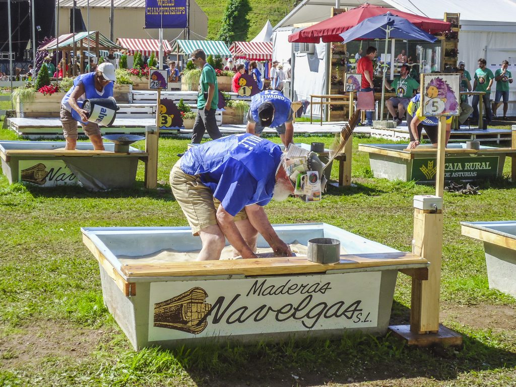 Campeonato Mundial de Bateo de Oro. Navelgas, Tineo, Asturias. 2015