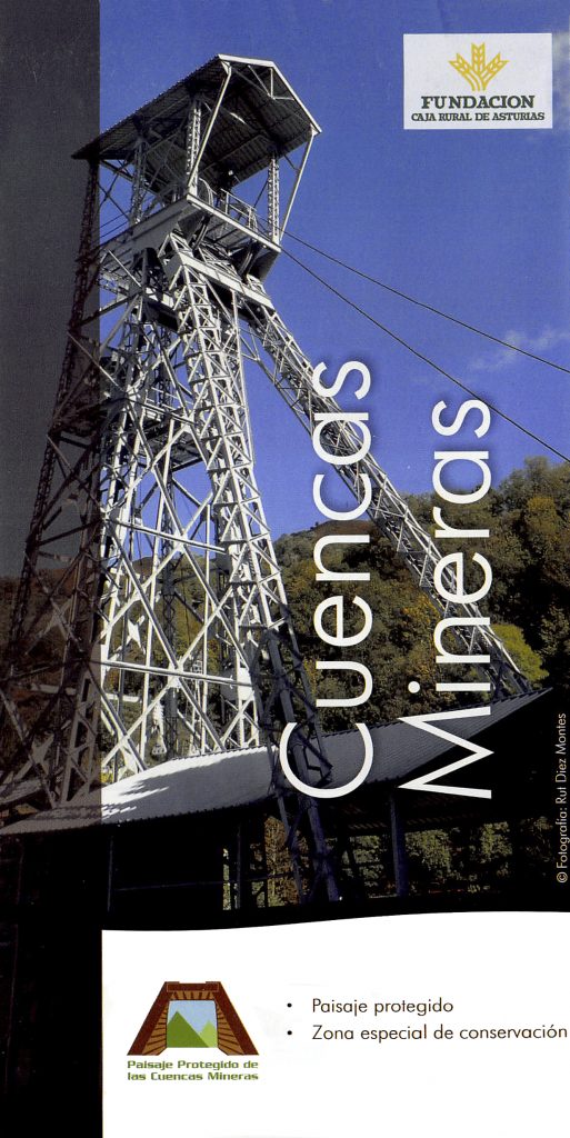 Folleto sobre las Cuencas Mineras, editado por la Consejería de Desarrollo Rural y Recursos Naturales de Asturias. 2017