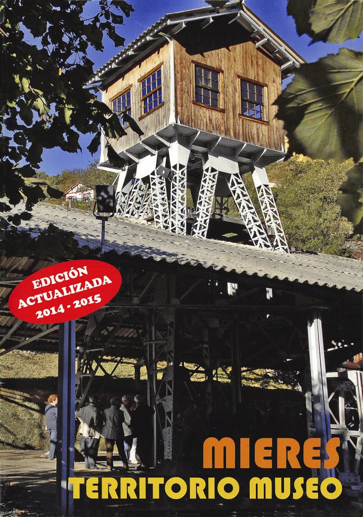 Folleto turístico Mieres, Territorio Museo. Edición 2014-2015. Mieres. Asturias