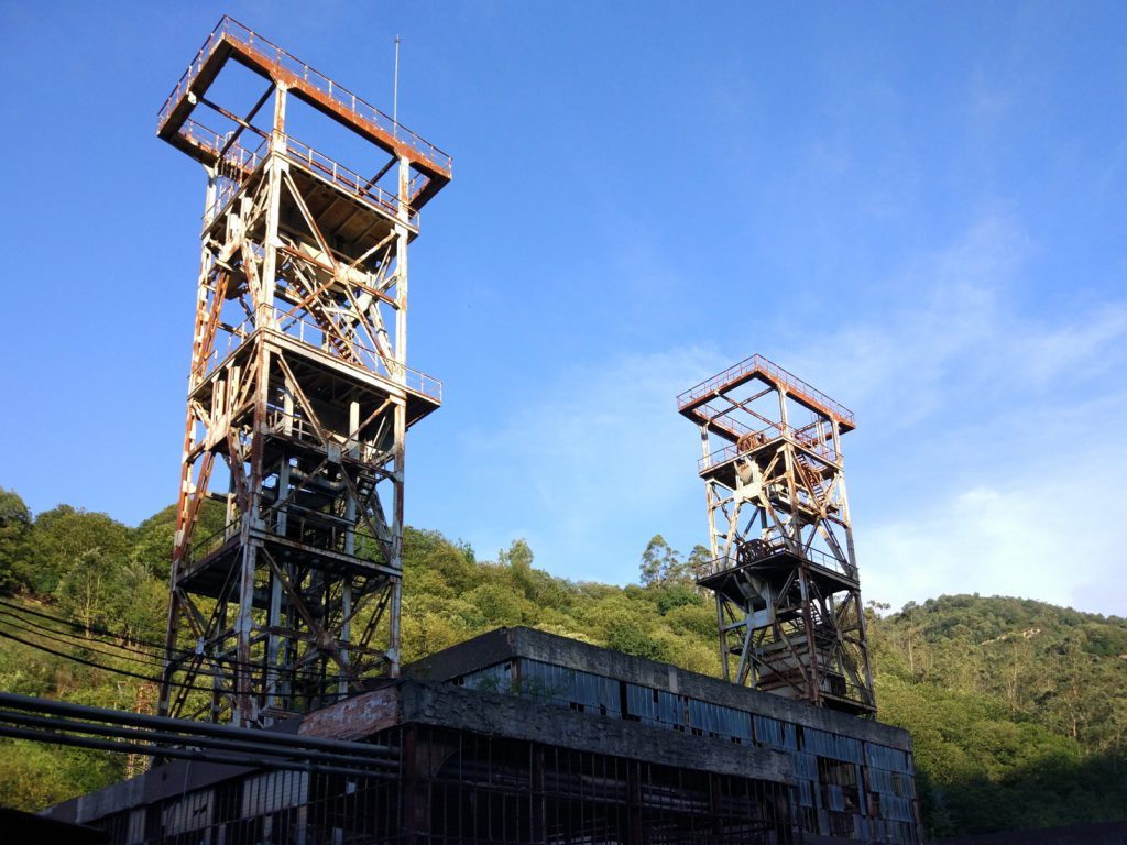 Castilletes del Pozu Polio. Güeria San Xuan. Mieres. Asturias. 2017