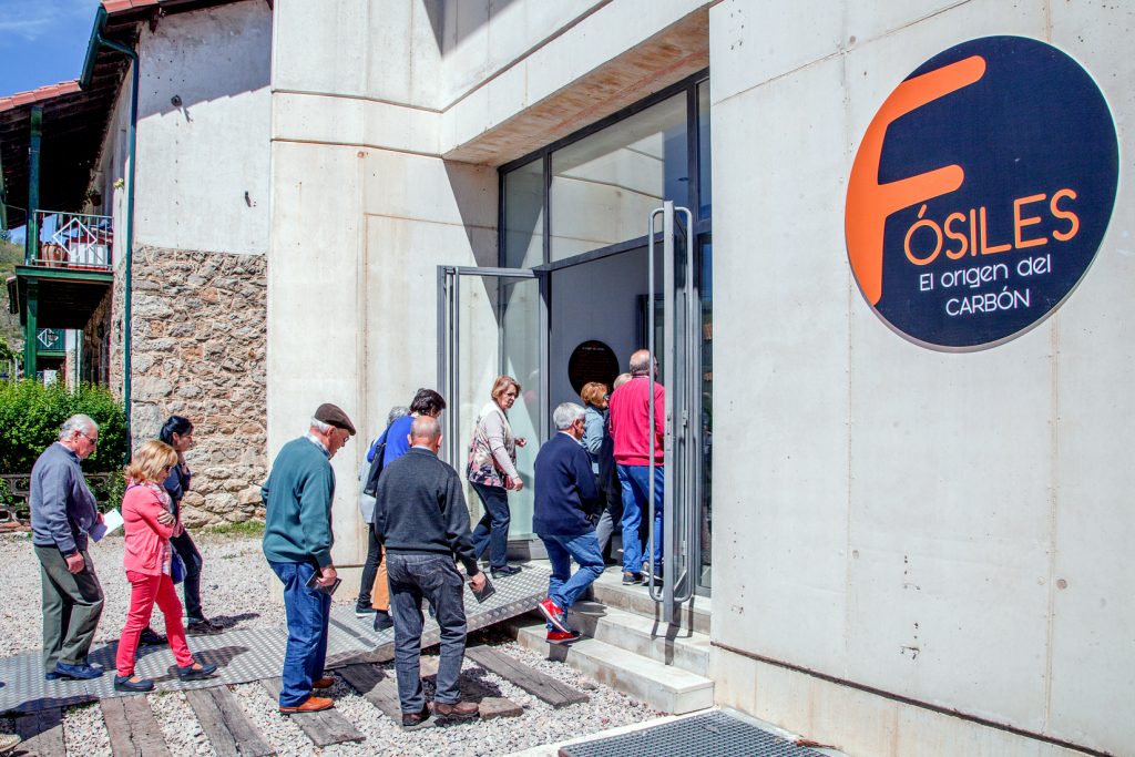 Exposición “Fósiles, El Origen del Carbón”. Museo de la Siderurgia y la Minería de Castilla y León. Sabero. León. 2017