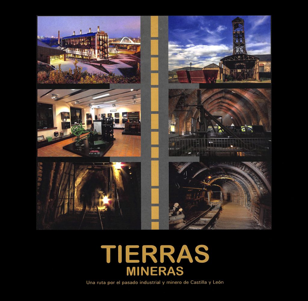 Folleto de la ruta turística Tierras Mineras, editado por la Junta de Castilla y León