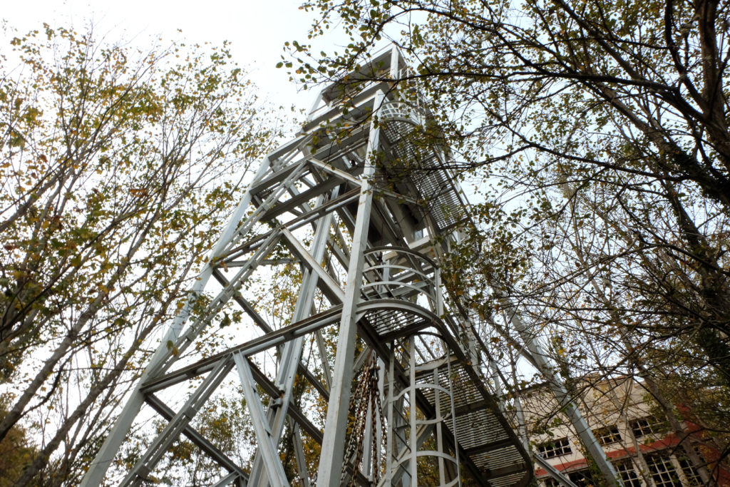 Castillete del Pozo San Fernando. Aller. Asturias. 2015