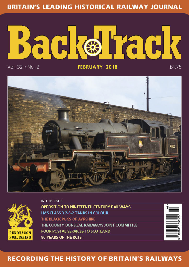 Portada de la revista Back Track. Reino Unido. Febrero 2018.
