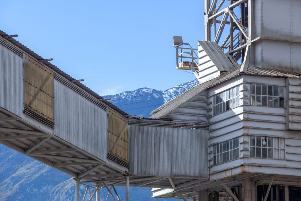 Detalle de Castillete del Pozo Montsacro. Morcín. Asturias. 2016.