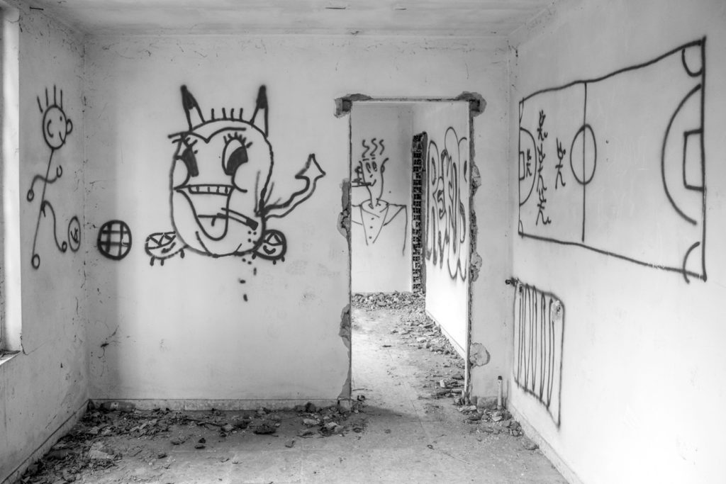 Instalaciones abandonadas de la Mina Sucesiva. Sabero. Leon. 2017.