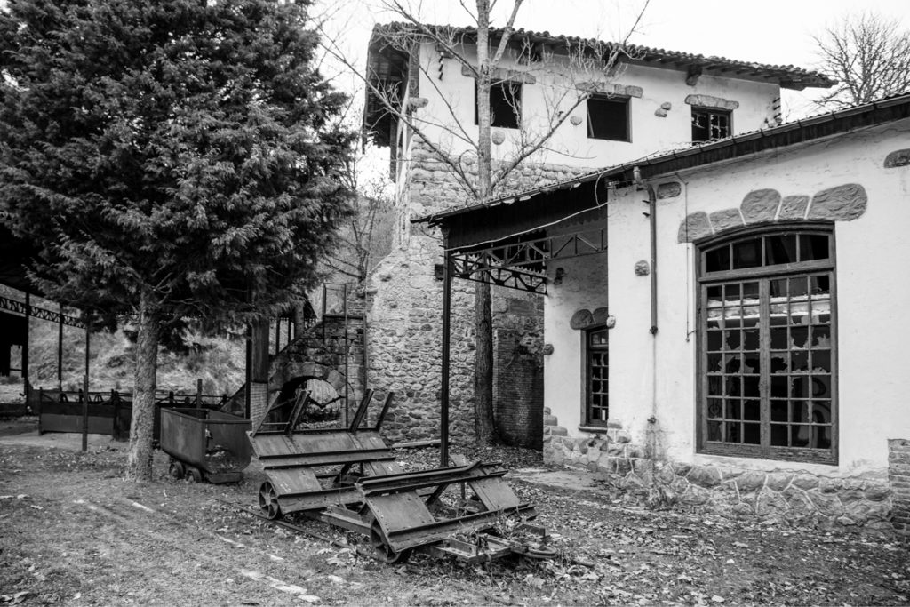 Instalaciones abandonadas de la Mina Sucesiva. Sabero. Leon. 2017.