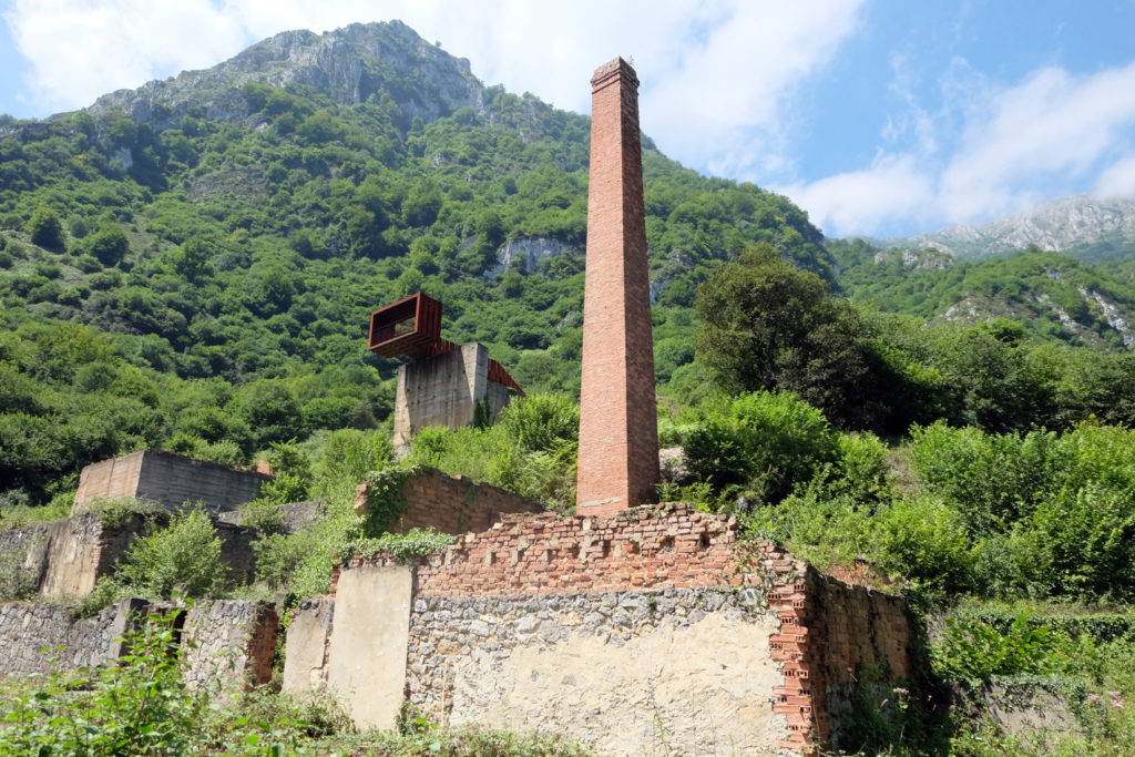 Planta de tratamiento de las Minas de Texeo. Llamo. Riosa. Asturias. 2017