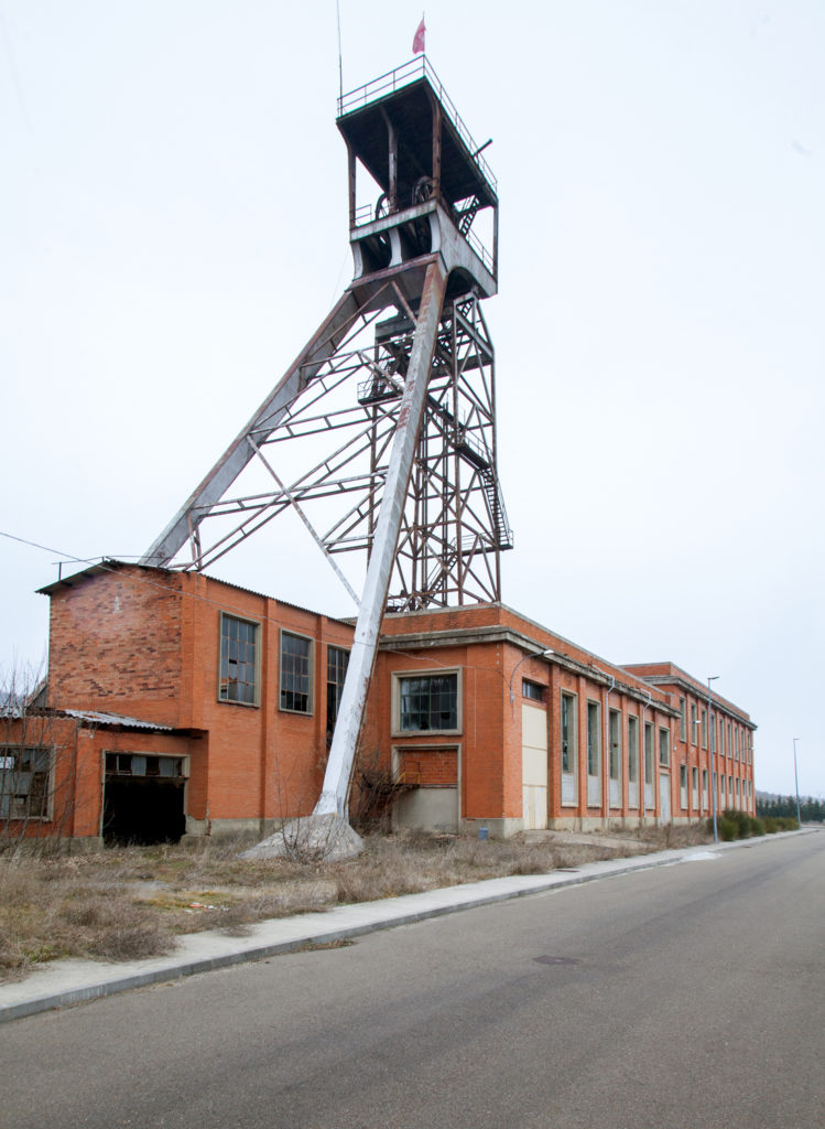 Castillete. Pozo Herrera II. Olleros de Sabero. Leon. 2017.
