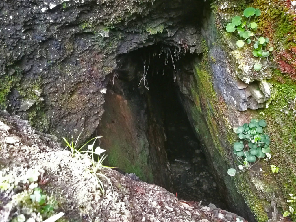 Bocamina en la ruta de la cascada de Xurbeo. Aller. Asturias. 2018