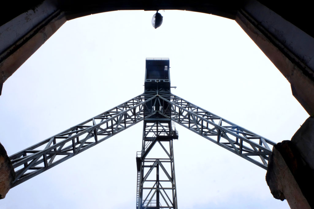Castillete del Pozo Mosquitera. Tuilla. Langreo. Asturias. 2017
