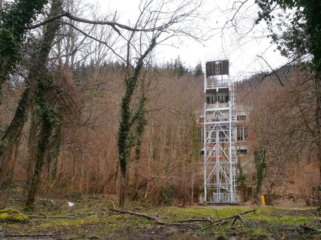 Castillete del Pozo San Fernando. Aller. Asturias. 2018